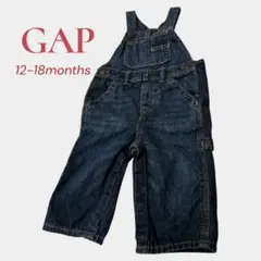 人気⭐︎定番のGAP デニムオーバーオール 12-18months キッズ