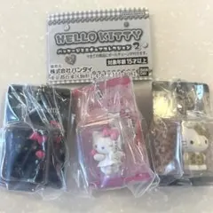 ハローキティ パッケージミニチュアコレクション2 天使 小悪魔 ヒョウ柄