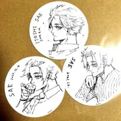 ブルーロック 糸師冴 コースター 原画展 複製原画コースター 冴 タワレコ ③