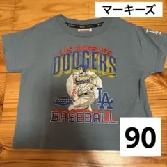 【美品】マーキーズ　ドジャース　Tシャツ　90サイズ　夏　野球のサムネイル