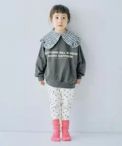 p.premier イロチ買いしたい スプリングロゴトレーナー