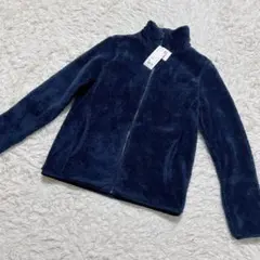【c6848】✨新品✨UNIQLO フリースジャケット　ネイビー