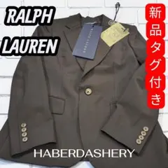 新品 ラルフローレン ウール混HABERDASHERYテーラードジャケット 黒