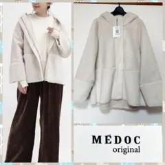 スコットクラブ系列MEDOC/フェイクムートンブルゾン/新品タグ付