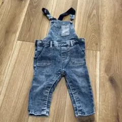 H&M デニム調オーバーオール