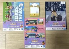 一番くじ クレヨンしんちゃんF賞•I賞 クリアファイル&ステッカー•メモ帳