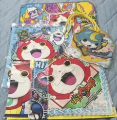 妖怪ウォッチA【巾着&ハンカチ&ポーチ&タオル】6点セット