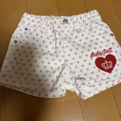 BabyDoll 水玉ハーフパンツ 130センチ
