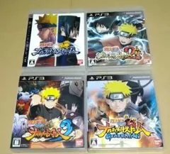 NARUTO-ナルト- 疾風伝 PS3ソフト 4点セット