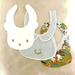 ファミリア☆ファミちゃんのお顔のスタイ他3点セット ☆ホットマン☆よだれかけ