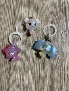 ジュエルペット　めじるしアクセサリー　キラキラオーロラver. 3種セット