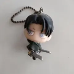 進撃の巨人 ガチャガチャ つまんでつなげてますこっと リヴァイ - メルカリ