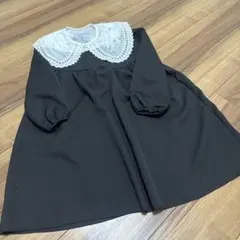 SHEIN つけ襟つき ワンピース
