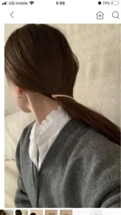 エレガント⭐︎バレッタ⭐︎ゴールド