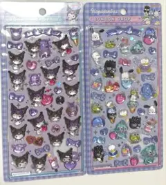 正規品　ボンボンドロップシール　サンリオ　第2弾　はぴだんぶい　クロミ