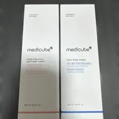 medicube PDRNピンクシカスージングトナー　ゼロポアトナー　2本セット