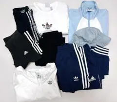 9点　まとめて　アディダス　オリジナル　パーカー　ズボン　セット　adidas