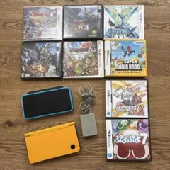 ニンテンドー2DS DSiLL ゲームソフト8点セット 通電済み