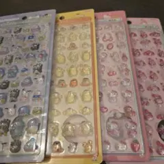 サンリオminiボンボンドロップシール4セット