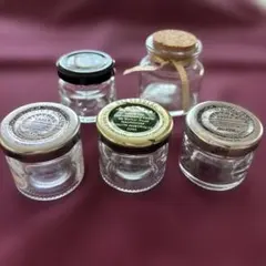 空き瓶 5個セット ミニボトル ハンドメイド素材
