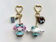 サンリオ シナモロール マイメロディ チャーム2セット