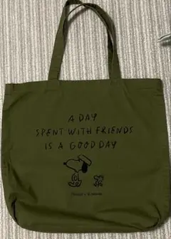 スヌーピー　SNOOPY ユニクロ　UNIQLO トートバッグ