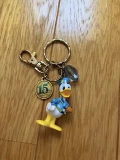 東京ディズニーシー　15周年 ドナルド　キーチェーン