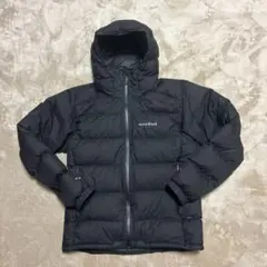 《極美品》mont-bellパーマフロストライトダウンパーカ再新モデルブラックM