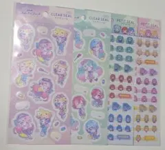 初音ミク クリアシール2種 プチシール2種セット 未開封品