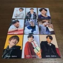 なにわ男子　高橋恭平　アイドルカード　両面P.Pカード　9枚セット