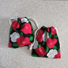 ミニ巾着 ハンドメイド