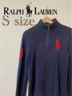【Polo by Ralph Lauren】タートルニット デカロゴビックポニー