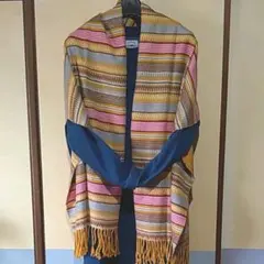 ストール　マフラー　ひざ掛け　男女兼用