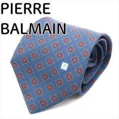 pierre balmain ネクタイ スクエア 小紋柄 名前入り ビジネス