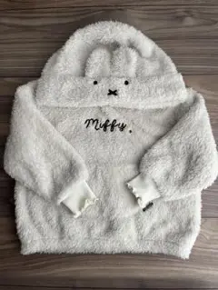 Miffy ウサギフード付きパーカー 100