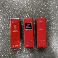 未開封⭐︎Cartier 香水 2ml サンプル　3つのサムネイル