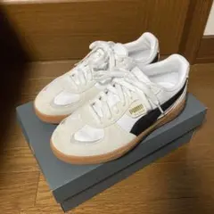 PUMA PALERMOプーマ パレルモ レザー スニーカー 24.5cm