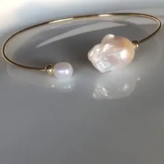 14k金メッキ淡水パールブレスレット結婚式卒業式05