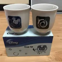 28 ミッキーマウスの湯呑み2点セット