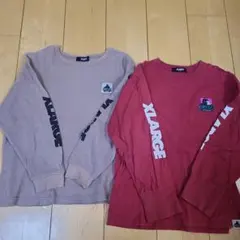 XLARGE KIDS 長袖カットソー 2色セット 140