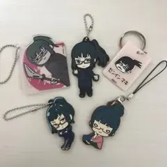 呪術廻戦　禪院真希　キーホルダー 5点セット