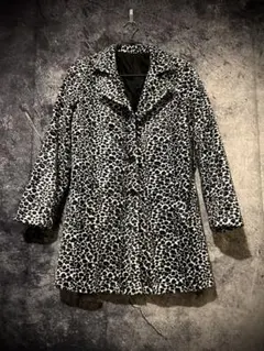 Y2K 00s Archive ファージャケット グランジ 豹柄　平成　ヒョウ柄