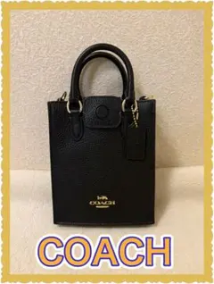 ✨未使用級✨コーチ ショルダーバッグ ノースサウスミニトート 2way