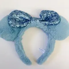 ディズニー カチューシャ ミニー ブルー スパンコール