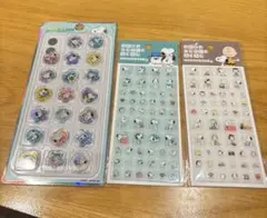 スヌーピー シールセット おはじきシール タイルシール ブロックシール