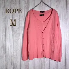 ROPE ロペ Vネックカーディガン&Vネック半袖カットソーセット Mサイズ