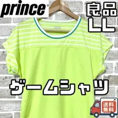 【ゆったりサイズ✨】プリンス レディース 半袖 ゲームシャツ LL イエロー系のサムネイル