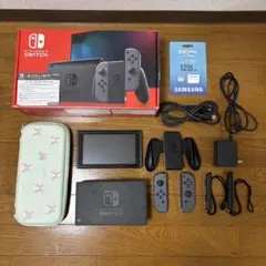 Nintendo Switch 本体 グレー・付属品付