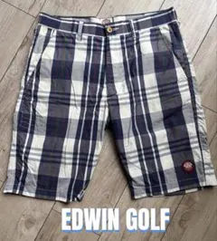 【美品】EDWIN GOLF エドウィン ゴルフ ハーフパンツ M