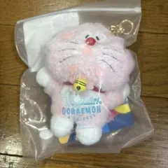 100％ドラえもん＆フレンズ 桜ドラえもん ぬいぐるみ キーチェーン